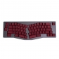  BLOT Black 104+39 PBT Dye-subbed Keycap Set Cherry Profile Compatible with ANSI Mechanical Gaming Keyboard